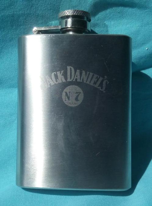 JACK DANIELS OLD No 7 BRAND WHISKEY HEUPFLES NOOIT GEBRUIKT, Verzamelen, Merken en Reclamevoorwerpen, Nieuw, Overige typen, Verzenden