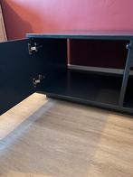 Audio kast met deur, ruimte voor platenspeler, Ophalen, Overige materialen, Gebruikt, 100 tot 150 cm