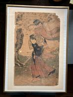 Japanse houtsnede UTAGAWA TOYOKUNI, Ophalen