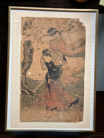 Japanse houtsnede UTAGAWA TOYOKUNI beschikbaar voor biedingen