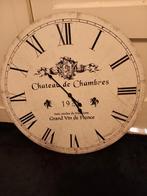 Klok Chateau de Chambres, Huis en Inrichting, Woonaccessoires | Klokken, Ophalen, Zo goed als nieuw, Wandklok