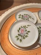 5 prachtige porseleinpetit four bordjes Furstenberg Germany, Antiek en Kunst, Antiek | Porselein, Verzenden