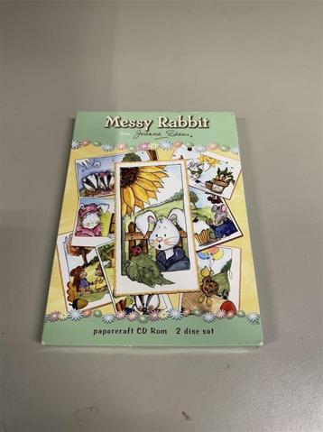 papierkunst cd - Papercraft - messy rabbit - joanna sheen cd beschikbaar voor biedingen