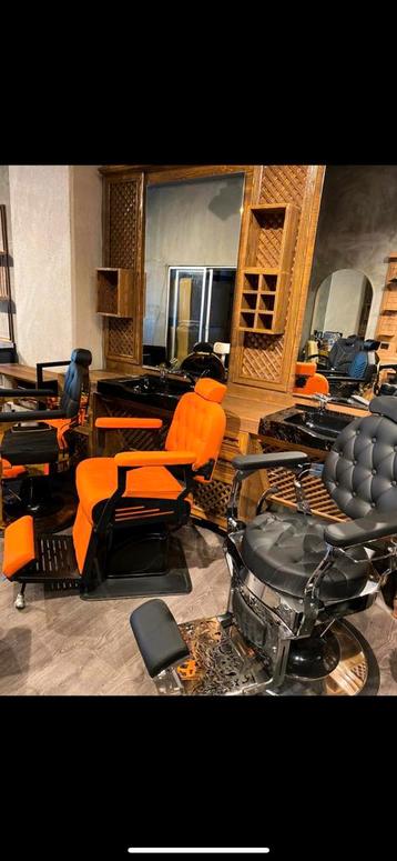 Kappersstoel moddelen speciaal beschikbaar voor biedingen