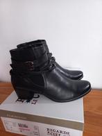 Nieuwe Regarde le Ciel zwart leren laarsjes laarzen maat 40, Regarde le Ciel, Zwart, Lage of Enkellaarzen, Nieuw
