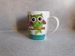 Mok 9x8 cm. Uil M&L, Huis en Inrichting, Keuken | Servies, Ophalen of Verzenden, Zo goed als nieuw, Overige stijlen, Kop(pen) en/of Schotel(s)