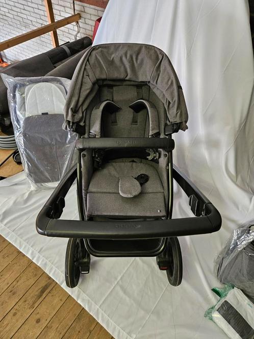 Dubatti Two Storm Grey - COMPLEET incl voetenzak, Kinderen en Baby's, Kinderwagens en Combinaties, Zo goed als nieuw, Overige merken