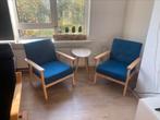 Leuke vintage Scandinavische style stoelen/ fauteuils, Ophalen of Verzenden