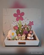 Nieuwe paasdecoratie op dienblaadje, Diversen, Pasen, Ophalen of Verzenden