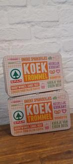 Spar koektrommels, Verzamelen, Blikken, Overige merken, Koek(jes), Gebruikt, Ophalen of Verzenden