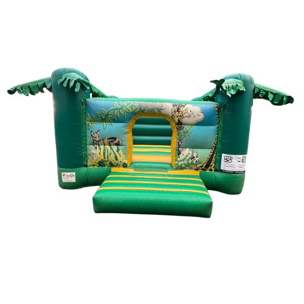 Springkussen Jungle jump Huren, Ophalen of Verzenden, Zo goed als nieuw, Verjaardag