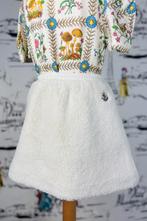 Moncler teddy rokje met logo patch maat 8, Moncler EU, Zo goed als nieuw, Moncler, Jurk of Rok