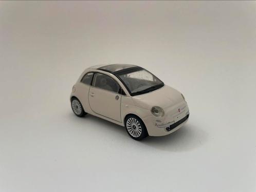 model Fiat 500 crème wit Newray 1/43, Hobby en Vrije tijd, Modelauto's | 1:43, Gebruikt, Auto, Overige merken, Ophalen of Verzenden