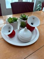 ASA Lulu Decoratief Bord met Vaasjes en Plantjes, Ophalen of Verzenden