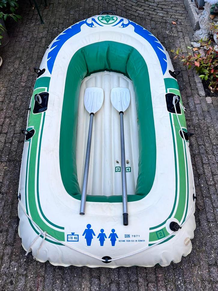 Opblaasbare boot - Ideaal voor plezier op het water!, Watersport en Boten, Accessoires en Onderhoud, Gebruikt, Overige typen, Ophalen of Verzenden