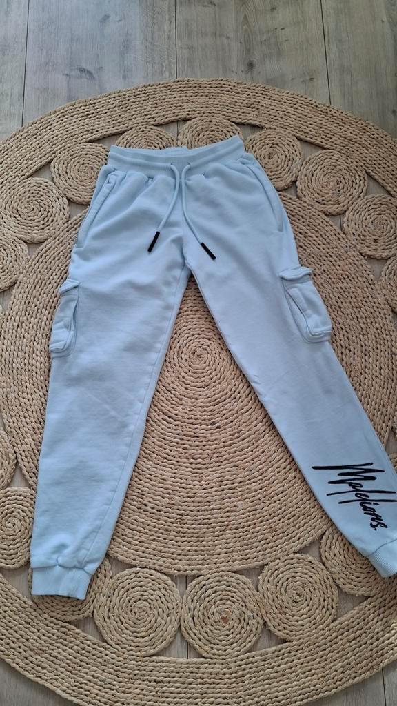 Malelions Joggingbroek Lichtblauw Maat 164, Kinderen en Baby's, Kinderkleding | Maat 164, Gebruikt, Jongen, Broek, Ophalen of Verzenden