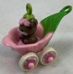 Charmkins Dufti Hasbro Bunny Bunch met kinderwagen vintage, Verzamelen, Poppetjes en Figuurtjes, Postbus 64461, Brunssum, Nederland