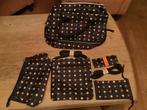 Nieuwe Tassenset met Stippen, Ophalen of Verzenden, Nieuw, Zwart, Handtas