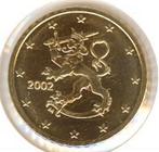 Finland 50 eurocent 2002 UNC (lastig) in munthouder, Postzegels en Munten, Ophalen of Verzenden, Finland, 50 cent, Losse munt