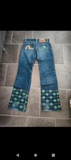 Evisu dames jeans, Ophalen of Verzenden, Gedragen, Blauw, W28 - W29 (confectie 36)