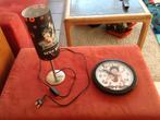 Betty Boop lamp en klok, Ophalen, Zo goed als nieuw