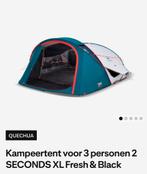 Quechua 3 persoons xl tent pop up!, Ophalen, Zo goed als nieuw