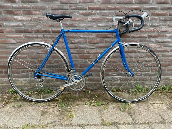 Racefiets, Motobecane, retro, vintage, opgeknapt, Fietsen en Brommers, Fietsen | Racefietsen, Gebruikt, Overige merken, 10 tot 15 versnellingen