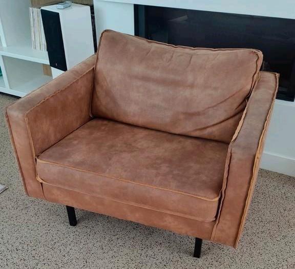 Love seat stoel/bankje Be Pure, Huis en Inrichting, Banken | Sofa's en Chaises Longues, Gebruikt, Tweepersoons, Minder dan 150 cm