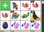 Adopt Me pets (check beschrijving!), Spelcomputers en Games, 1 speler, Ophalen, Zo goed als nieuw, Vanaf 3 jaar
