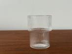 Ferm Living Ripple Glas Helder Laag, Ophalen, Glas of Glazen, Overige stijlen, Glas