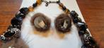 Vintage ketting en oorbellen, Ophalen, Overige materialen, Ketting
