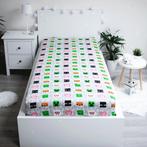 Minecraft Hoeslaken 90x200 cm, Overige kleuren, Hoeslaken of Sloop, Nieuw, Ophalen of Verzenden