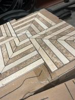 Te koop: ca 2m2 design tegels 30x30cm marble beige look, Doe-het-zelf en Verbouw, Tegels, Ophalen, Hardsteen, Nieuw, 20 tot 40 cm