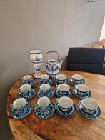 Theeservies Delfts blauwe style, Ophalen of Verzenden