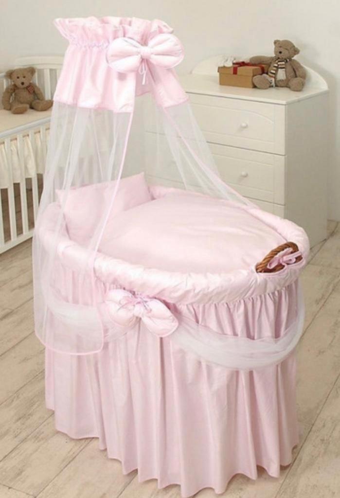 Baby wiegje roze, Kinderen en Baby's, Babywiegjes en Ledikanten, Zo goed als nieuw, Wieg, Ophalen