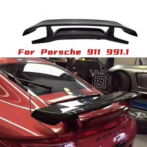 Carbon TECHART style Achterspoiler Porsche 911 991 991.1, Auto diversen, Tuning en Styling, Ophalen of Verzenden