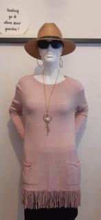 Trui oud roze Ibiza style met franje maat M ! Nieuw !, Kleding | Dames, Maat 38/40 (M), Nieuw, Ophalen of Verzenden, Onbekend