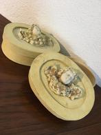 Brocante doosje engeltjes, Antiek en Kunst, Curiosa en Brocante, Ophalen of Verzenden