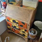 Antieke Gerestylde Bureau, Antiek en Kunst, Antiek | Meubels | Kasten, Ophalen