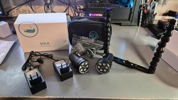 Duiklamp Light & Motion Sola Video 2500 F Action Kit Double beschikbaar voor biedingen