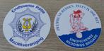 2 Stickers Eindhovense Politie /Reddings Brigade, Ophalen of Verzenden, Zo goed als nieuw, Bedrijf of Vereniging