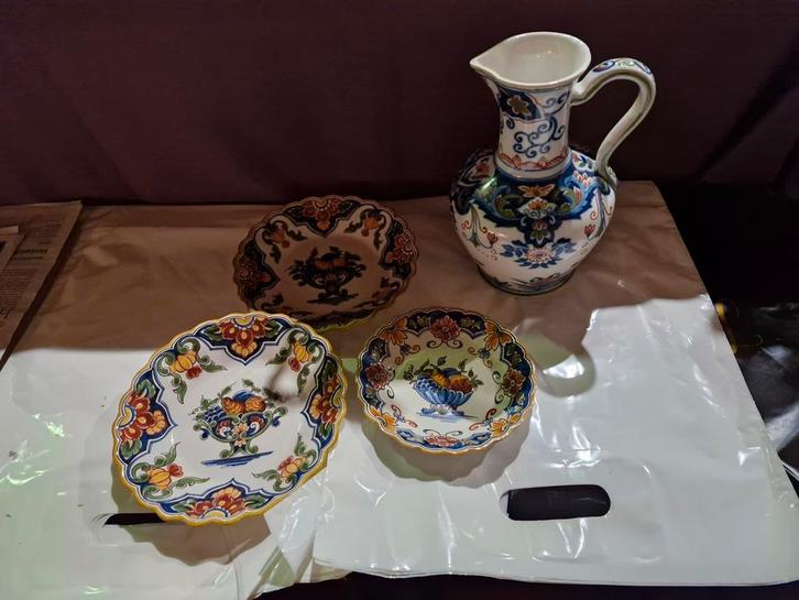 Makkum aardewerk set, Antiek en Kunst, Antiek | Keramiek en Aardewerk, Ophalen of Verzenden