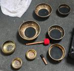 Klankschalen set + 2 gongs (ook los te koop), Ophalen of Verzenden, Zo goed als nieuw