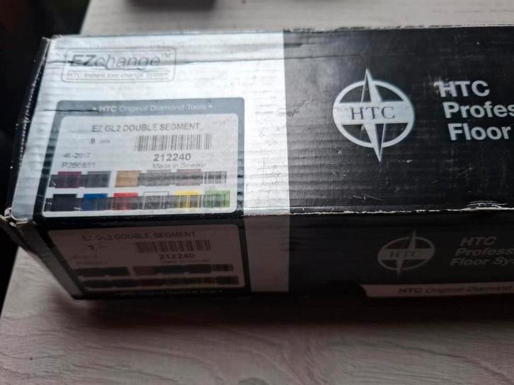 HTC EZchange GL2 Diamantsegmenten – Set van 9 – Schuu, Doe-het-zelf en Verbouw, Gereedschap | Overige machines, Nieuw, Ophalen of Verzenden