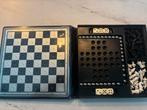 Solitaire, Schaken & Dobbelen Set, Een of twee spelers, Ophalen of Verzenden, Zo goed als nieuw, Reisspel