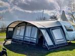 Voortent Unico Bologna + Petluifel diep 280, omloopmaat 14, Caravans en Kamperen, Ophalen, Zo goed als nieuw