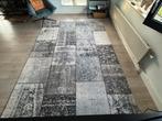 Vloerkleed FRAAI blauw grijs 200 x 290 cm, Ophalen, Zo goed als nieuw, Blauw, Tapijt