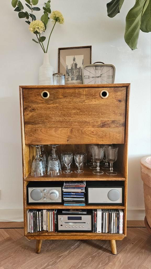 Leuke drankkast, hout, in prima staat, Antiek en Kunst, Antiek | Meubels | Kasten, Ophalen