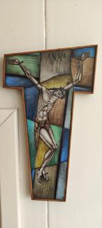 Opaline kruisbeeld, Antiek en Kunst, Antiek | Religie, Ophalen