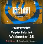 GEZOCHT: 1 ticket 22 November Herfstdrift, Tickets en Kaartjes, Evenementen en Festivals, Eén persoon